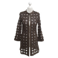 Caban Romantic Coat with perforation