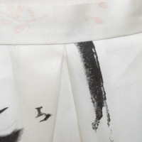 Christopher Kane jupe plissée de soie