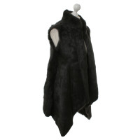 Other Designer DNA - fur vest in black