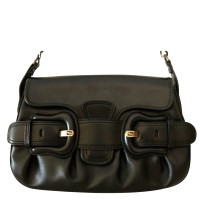 Fendi  Pochette in Pelle Nera