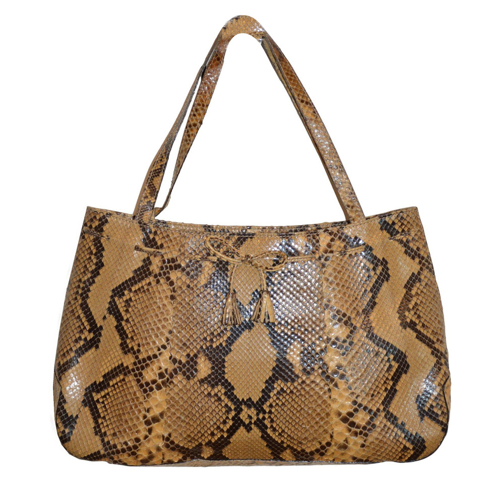 Anya Hindmarch Handbag made of python leather