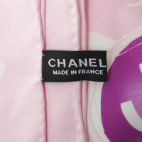 Chanel Silk scarf with floral print