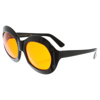 Cutler & Gross Sonnenbrille mit orangefarbenen Gläsern