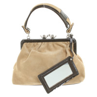 Emanuel Ungaro Handbag Suede in Brown