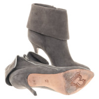 Jean Michel Cazabat Bottes en daim en gris