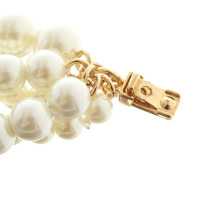 Tory Burch Necklace with artificial pearls