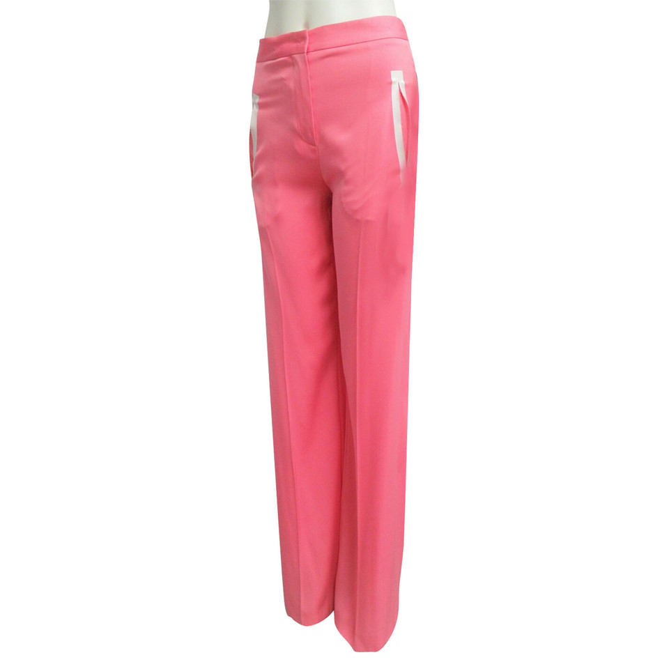 Vionnet Trousers Silk in Pink