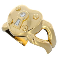 Hermès 18K yellow gold ring