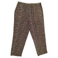 Marni Trousers Silk in Brown