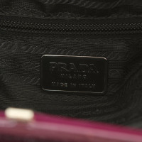 Prada Handtas Leer in Violet