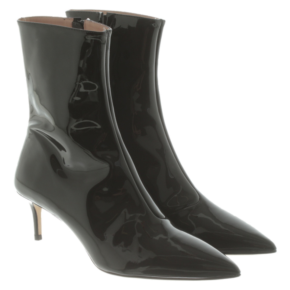 Christopher Kane Ankle boots Patent leather in Black