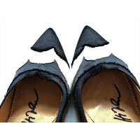 Lanvin pumps in bianco e nero