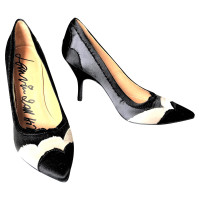 Lanvin pumps in bianco e nero