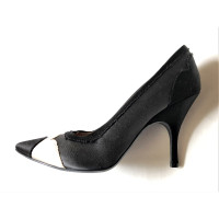 Lanvin pumps in zwart en wit