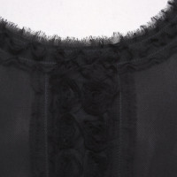 René Lezard Top Silk in Black