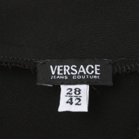 Versace Trägerkleid in Schwarz