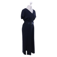 Laurèl Dark blue dress with belt