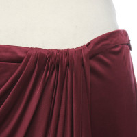 Versace Skirt Viscose in Bordeaux