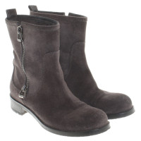 Jimmy Choo Suede Ankle Boots in grey