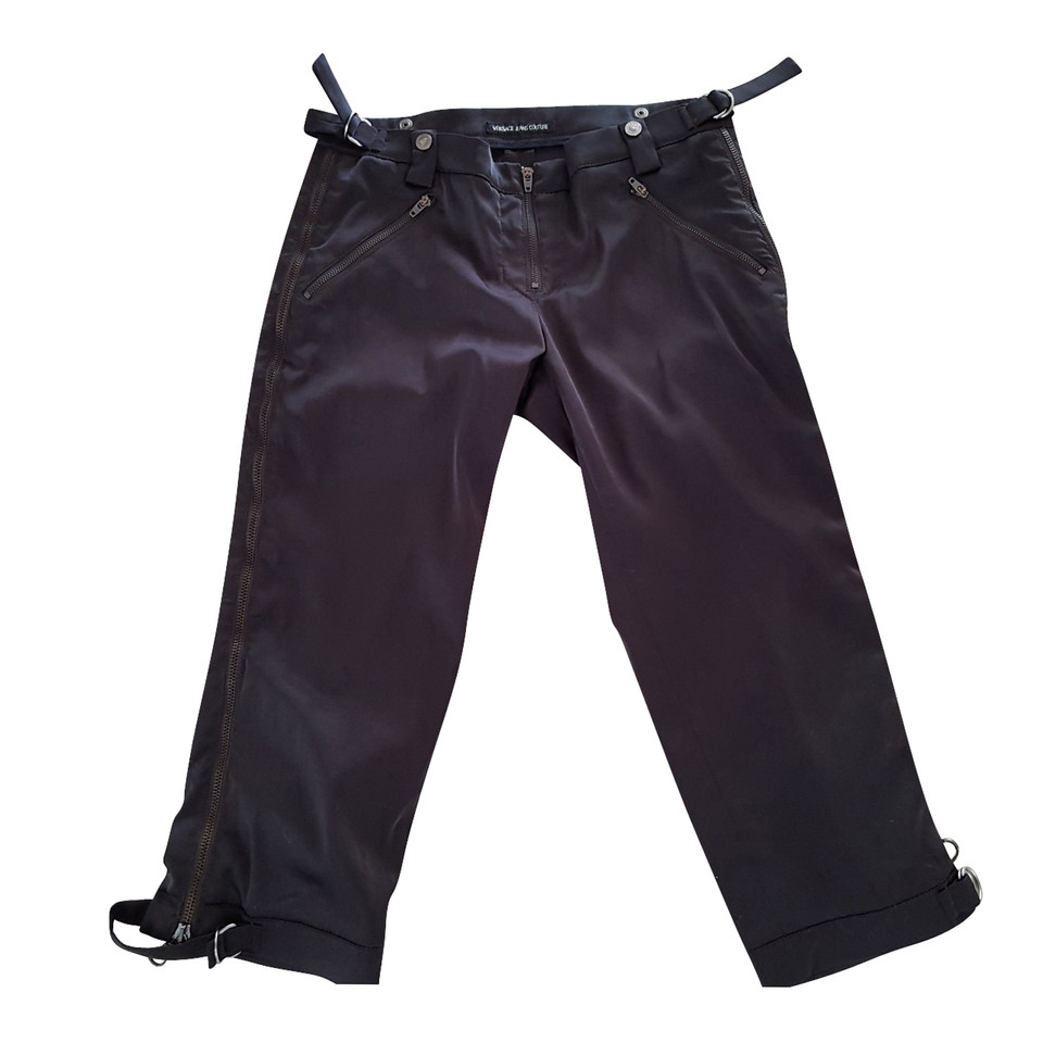 Versace Satin-pantalon 3/4 longueur