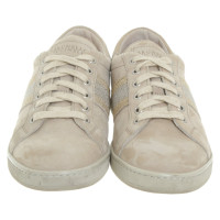 Brunello Cucinelli Sneakers aus Leder in Beige