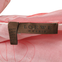 Loewe silk scarf in Rosé