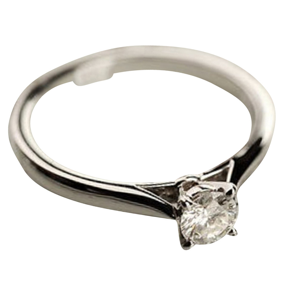 Cartier Platina ring met diamanten