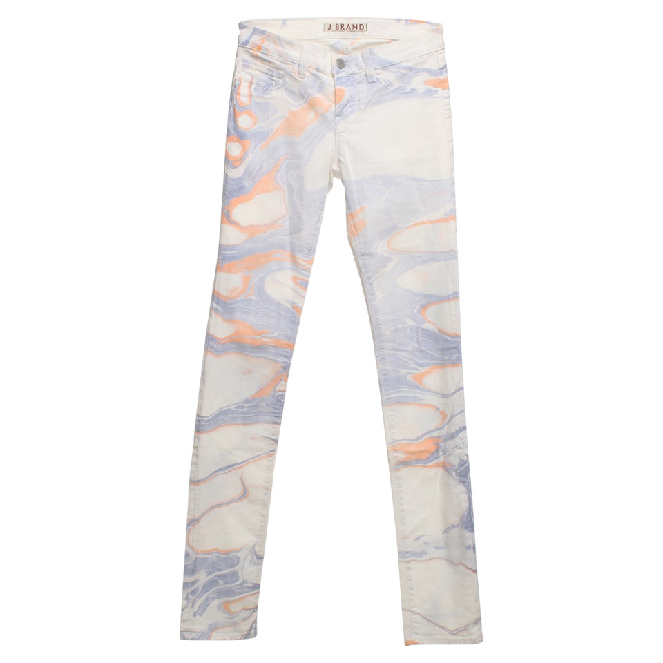 J Brand trousers with pattern