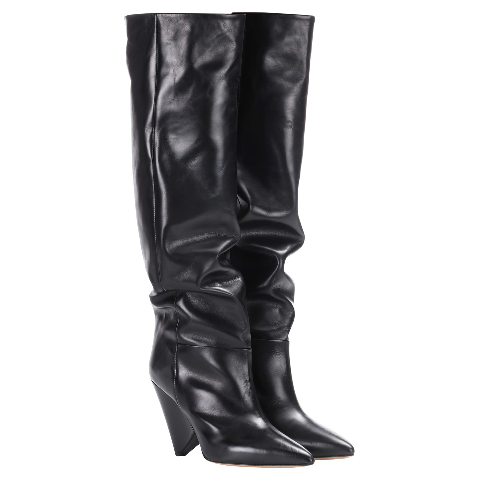 Isabel Marant Etoile Lokyo boots in leather - Second Hand Isabel Marant  Etoile Lokyo boots in leather buy used for 479€ (3219884)