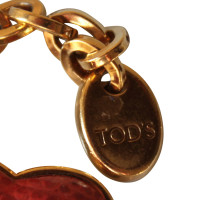 Tod's Metalen armband / lederen