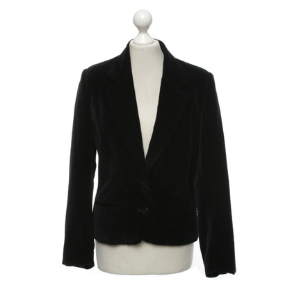 Trussardi Blazer aus Baumwolle in Schwarz