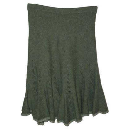 Luisa Spagnoli Skirt Wool in Olive