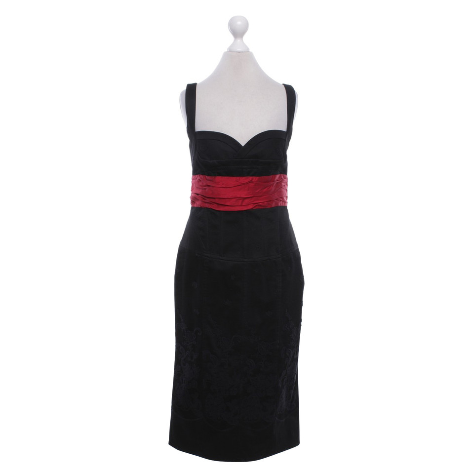 Karen Millen Dress in black / red