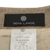 Rena Lange gonna di lana in beige