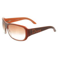 Christian Dior Sonnenbrille in Braun/Orange