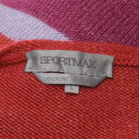 Sport Max Strickjacke mit Streifenmuster