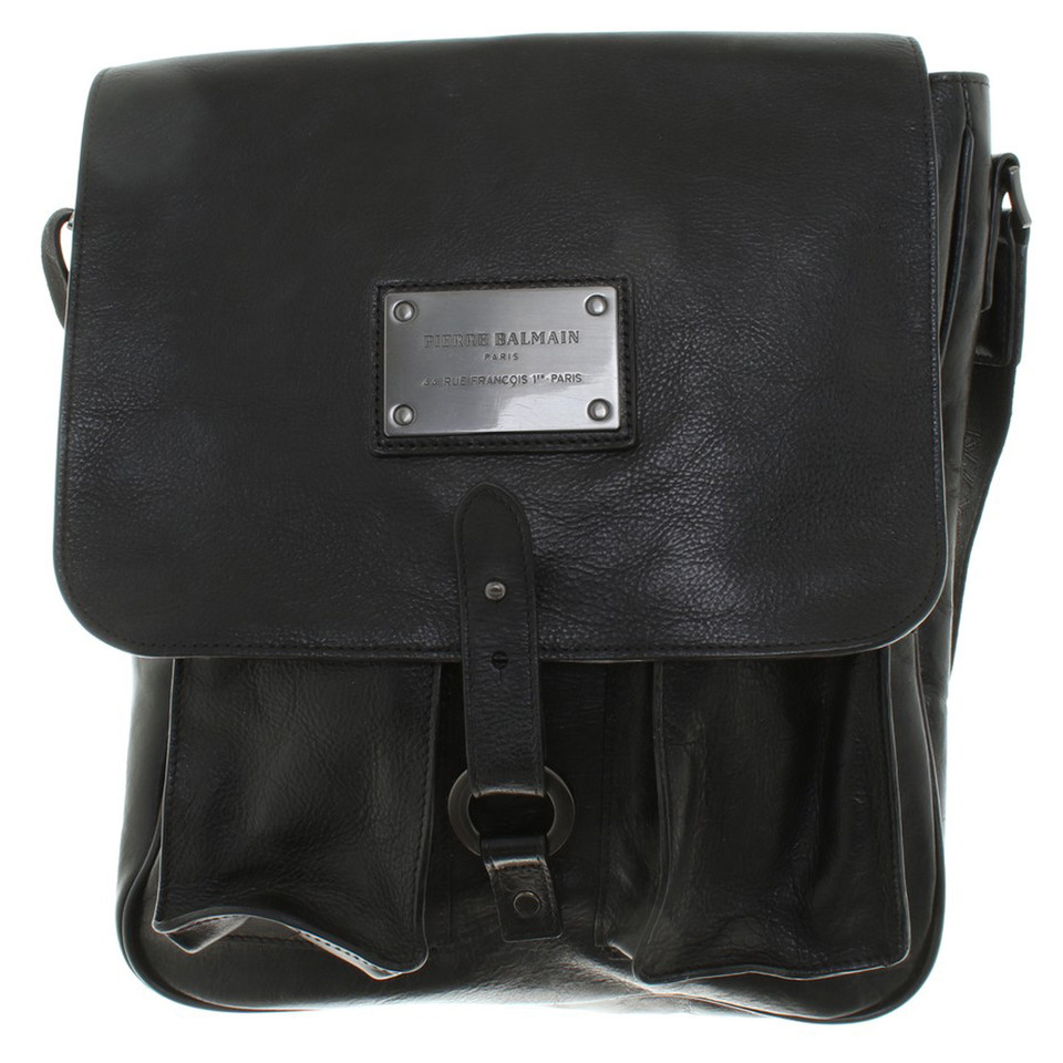Balmain Urban Shoulder Bag in Black