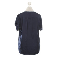 Maison Scotch Top in donkerblauw