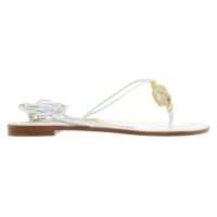 Jimmy Choo Sandals Leather in White