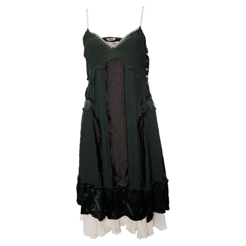 Chloé Dress Silk in Green