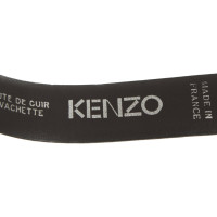 Kenzo Gürtel aus Leder in Braun