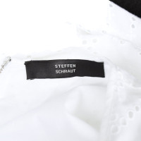 Steffen Schraut Vestito in Cotone in Bianco
