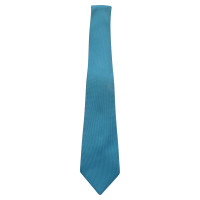 Hermès Krawatte Silk in Turquoise