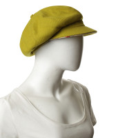 Burberry Cappello di palloncino in giallo-verde