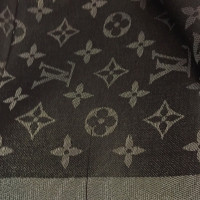 Louis Vuitton Tissu Shine Monogram en noir / argent