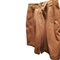 Max Mara Shorts Cotton in Ochre