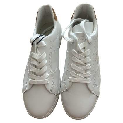 Gant Sneaker in Pelle in Bianco