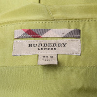 Burberry jupe plissée de soie