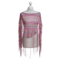 Missoni Piccola poncho con frange