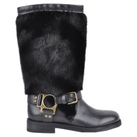 Dolce & Gabbana Boots with mink fur trim